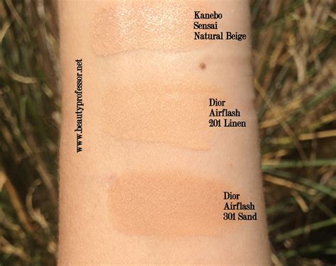 dior airflash colour chart